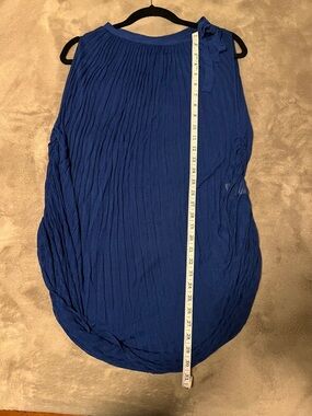 Blue swim cover up size M
